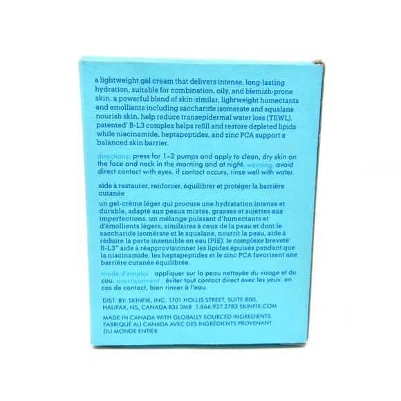 New $54 Skinfix barrier+ Restoring Gel Cream 1.7oz moisturizer ceramide - Picture 2 of 4